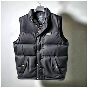 L.L.Bean Men's Mountain Classic DownTek Puffer Vest | Large | Midnight Black